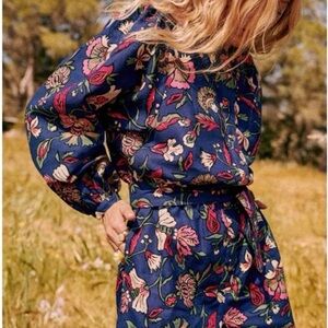 Sezane Wells Jumpsuit - Floral size 6